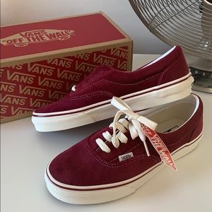 madewell x vans® era lace-up sneakers in corduroy